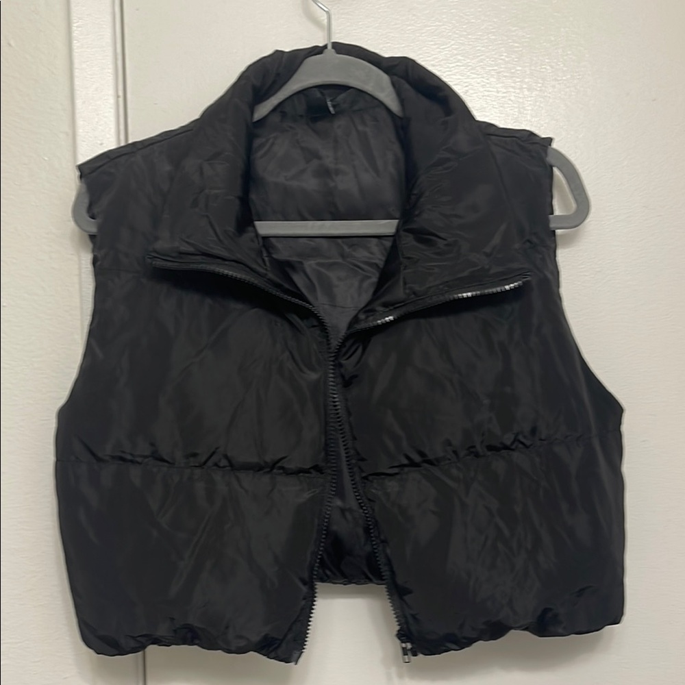 Black Puffer Vest